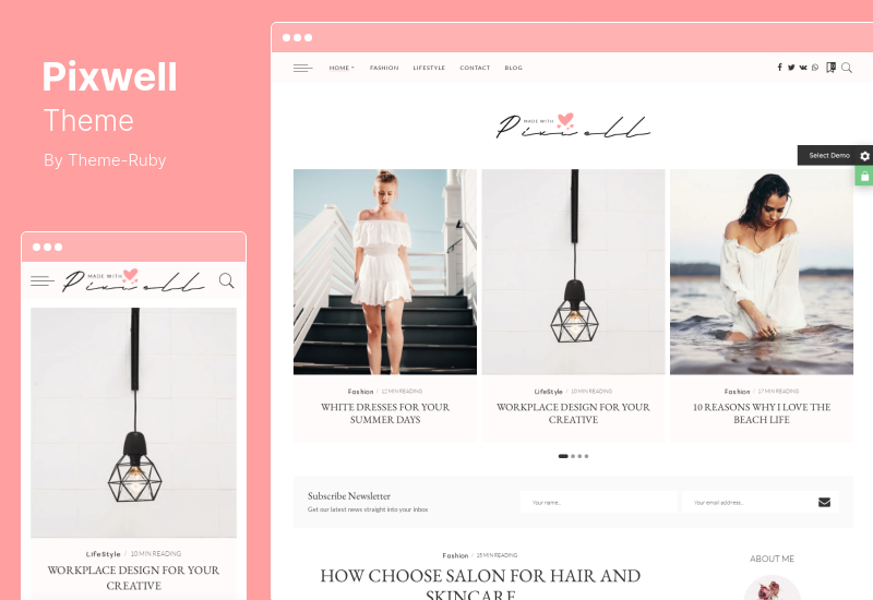 Pixwell Theme – Modernes WordPress-Theme für Zeitschriften