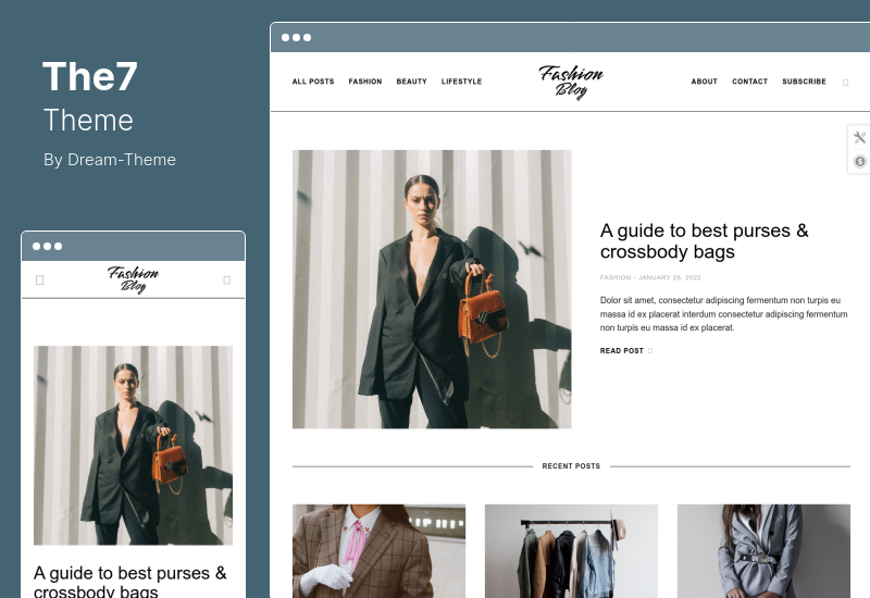 The7 Theme - Website eCommerce Builder per WordPress Theme