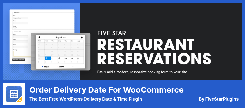 تاريخ تسليم الطلب لبرنامج WooCommerce Plugin - أفضل ملحق مجاني لتاريخ ووقت تسليم WordPress