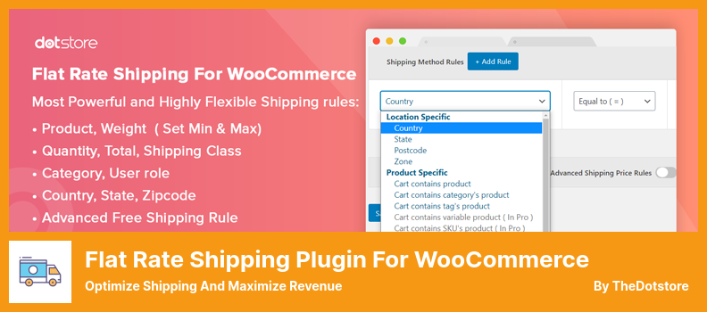 Complemento de envío de tarifa plana para el complemento de WooCommerce: optimice el envío y maximice los ingresos