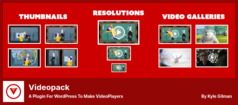 Plugin Videopack - Un plug-in per WordPress per creare lettori video