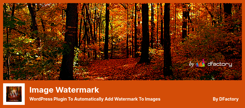 Image Watermark Plugin - WordPress 插件自動添加水印到圖像