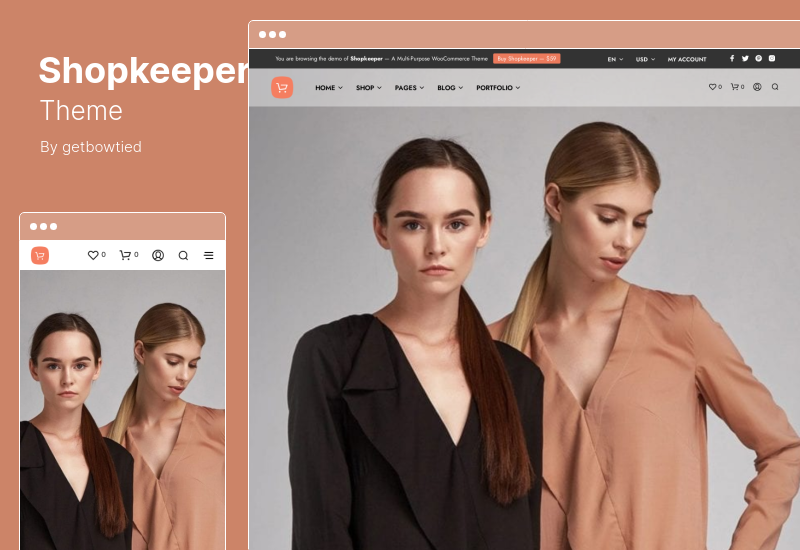 Shopkeeper Theme — премиум тема WordPress для электронной коммерции