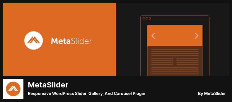 ปลั๊กอิน MetaSlider - ปลั๊กอิน WordPress Slider, Gallery และ Carousel ที่ตอบสนอง