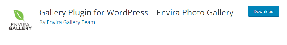 Envira Galerry - ปลั๊กอินวิดีโอ WordPress