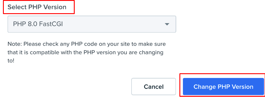 วิธีอัปเดตเวอร์ชัน PHP ใน WordPress โดยใช้ Dreamhost