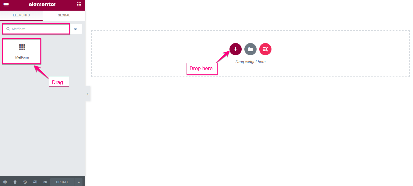 使用 MetForm 編輯表格