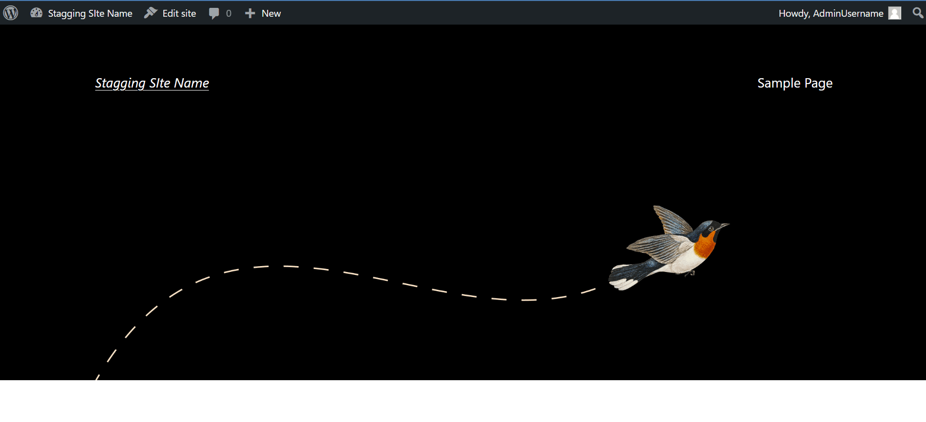 作成されたWPステージング環境