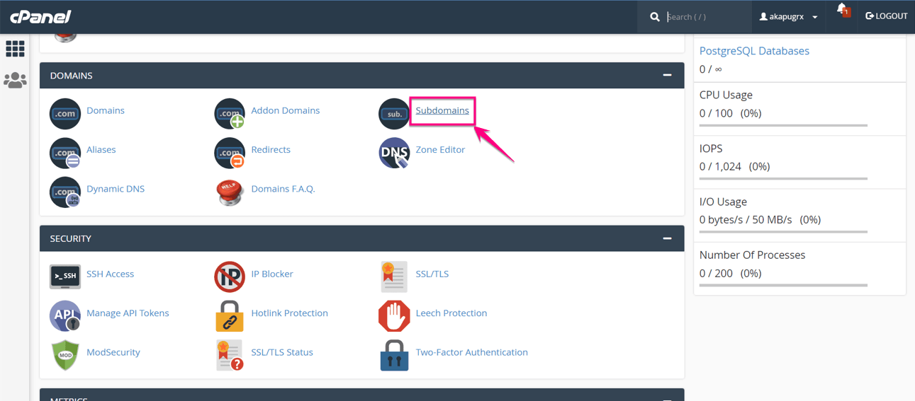 cPanel kullanarak hazırlama sitesi nasıl kurulur