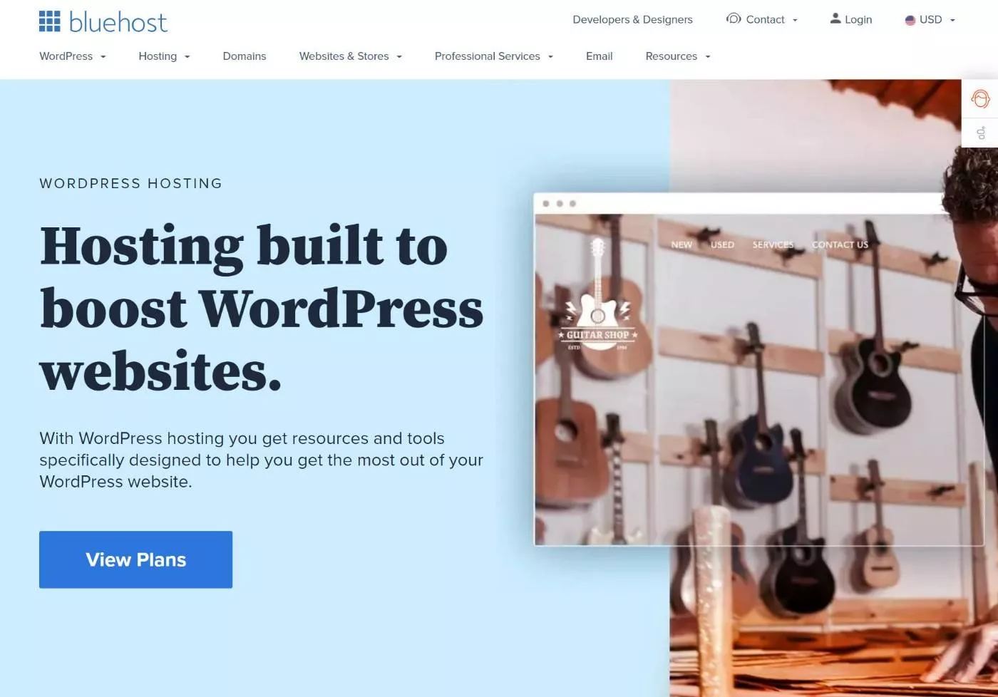 Bluehost WordPress โฮสติ้ง