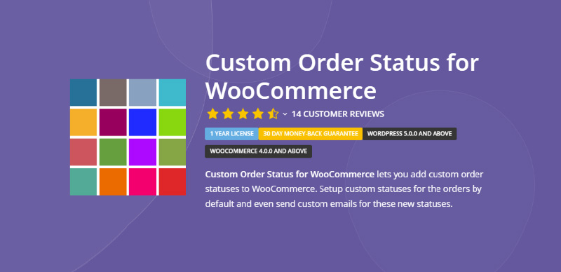 Custom Order Status for WooCommerce