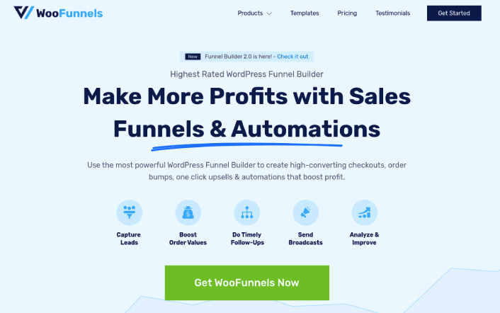 Cómo crear un embudo de ventas con WooFunnelsWooFunnels