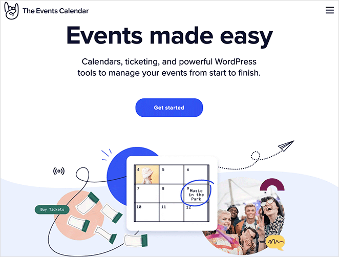 the events calendar: best WordPress calendar plugins