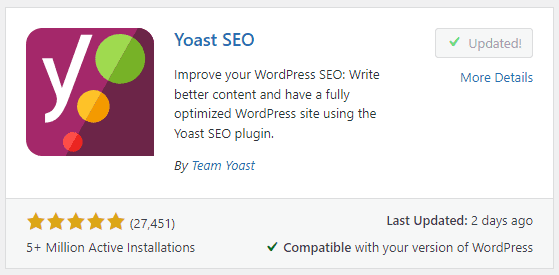 Yoast SEO 플러그인