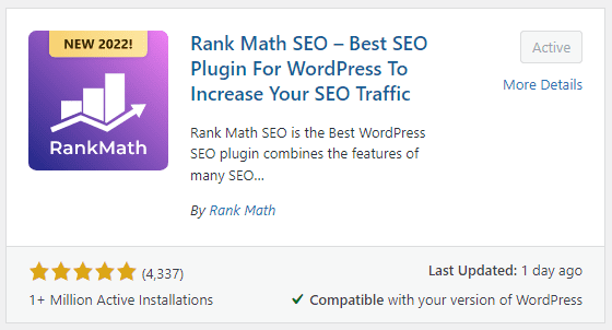 Plugin SEO Rank Matematika