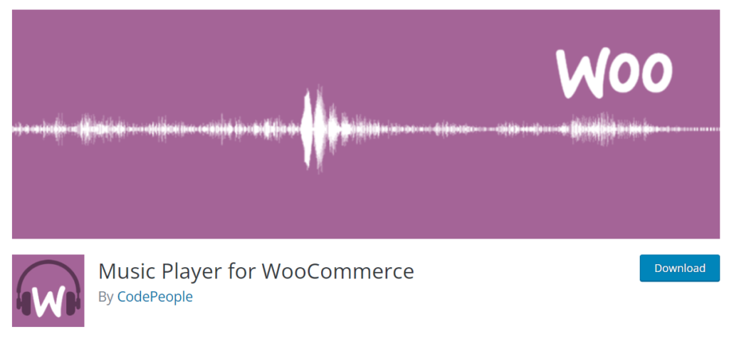 reproductor de música para woocommerce agregar reproductor de audio a woocommerce