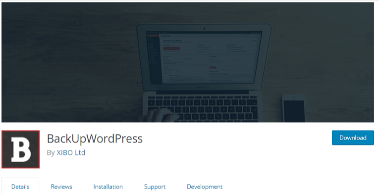 BackUpWordPress – Beste WordPress-Backup-Dienste