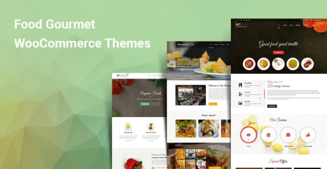 Food Gourmet WooCommerce-Themen