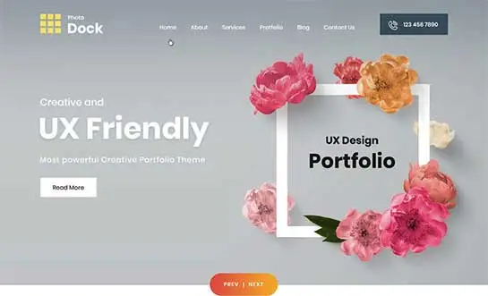 Portofolio tema wordpress