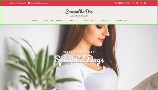 tema girlie pro WordPress