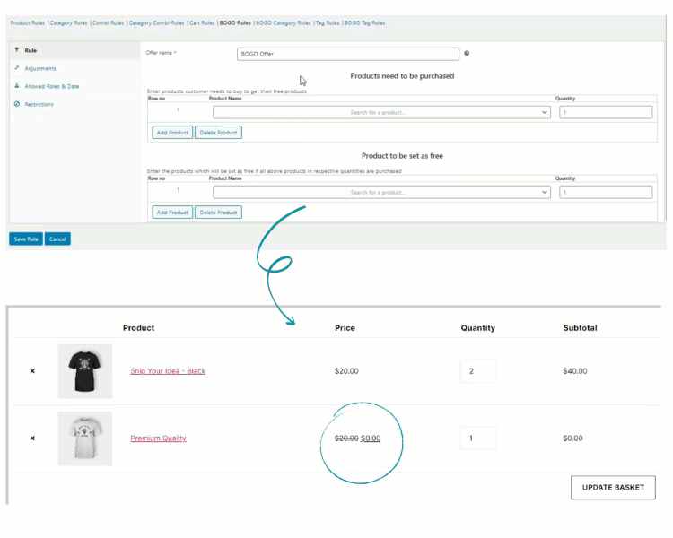 BOGO 的 WooCommerce 动态定价和折扣插件