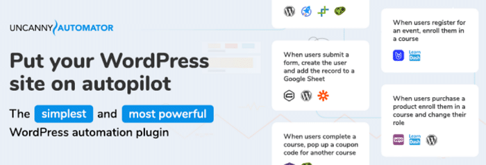 Integraciones de ActiveCampaign WordPress por Uncanny Automator