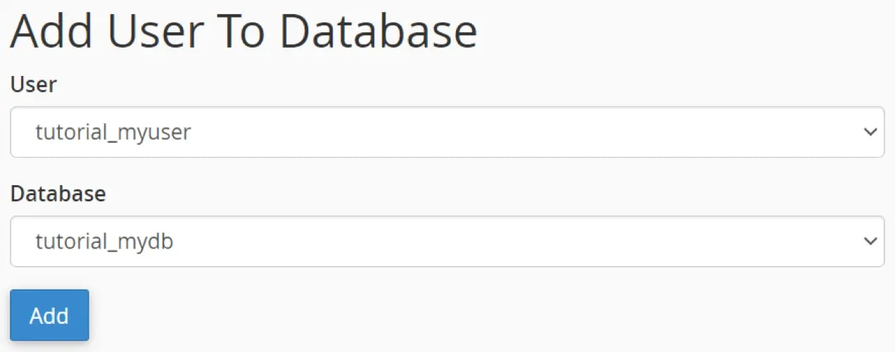 menambahkan pengguna ke database