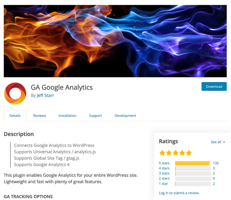 GA Google Analytics-Plugin