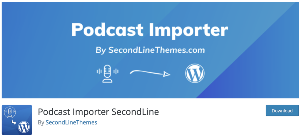 podcast-importer-segunda línea-wordpress-plugin.jpg