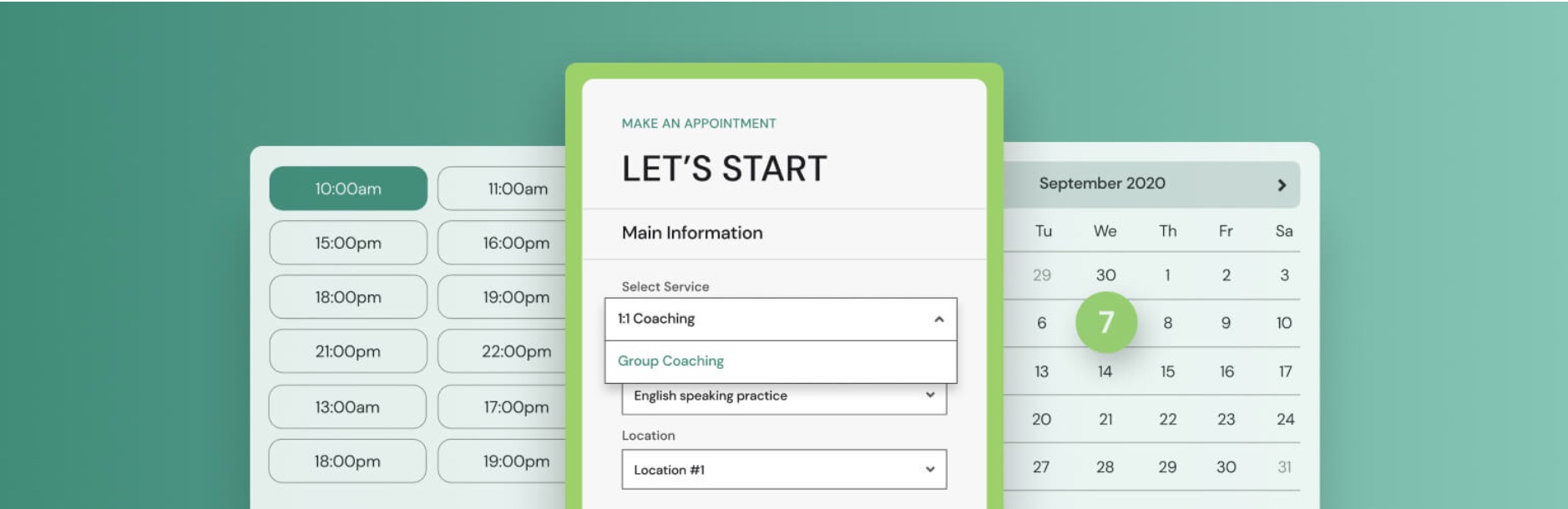 WordPress Appointment Scheduling plugin بواسطة MotoPress