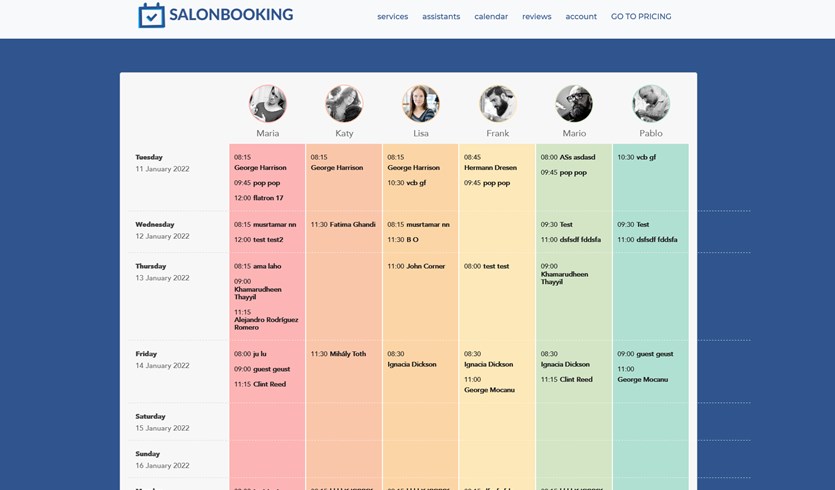 Плагин бронирования салона wp Scheduler