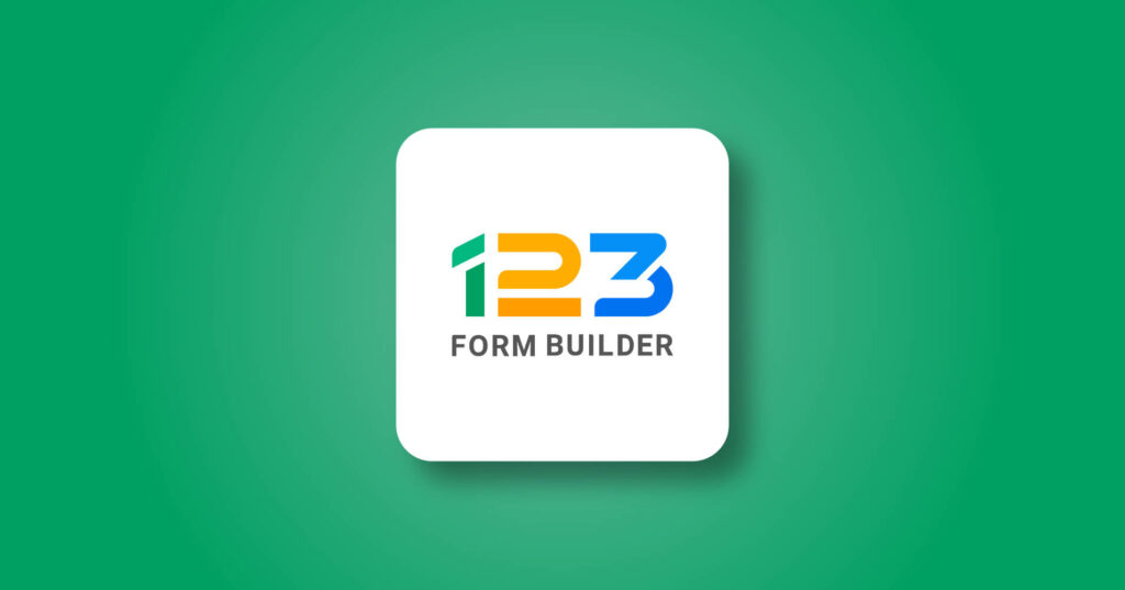 123 Form Builder ، البرنامج المساعد