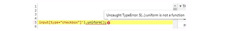 Uncaught TypeError