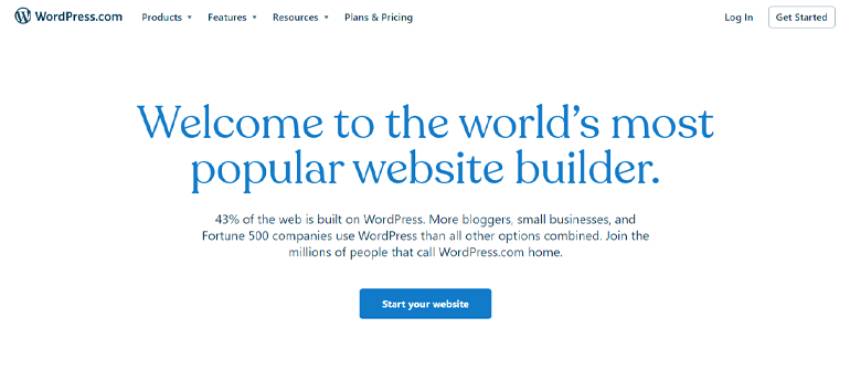 Hosting Web WordPress.com