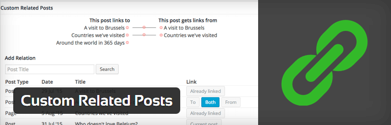 Niestandardowe powiązane posty na blogu Wtyczka WordPress