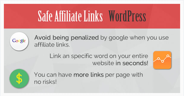 Vínculos de afiliados seguros Cloak Affiliate Links Complemento de WordPress