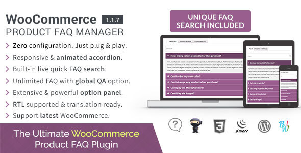 Manajer FAQ Produk WooCommerce