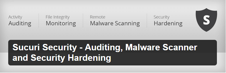 Sucuri-Security - أفضل ملحقات أمان WordPress