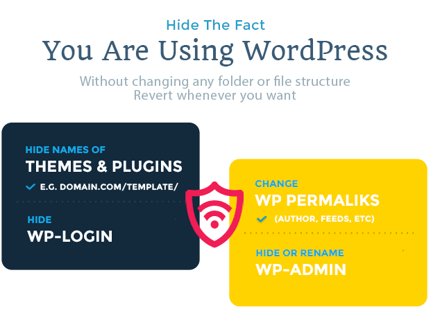 Hide My WP - ¡Increíble complemento de seguridad para WordPress!