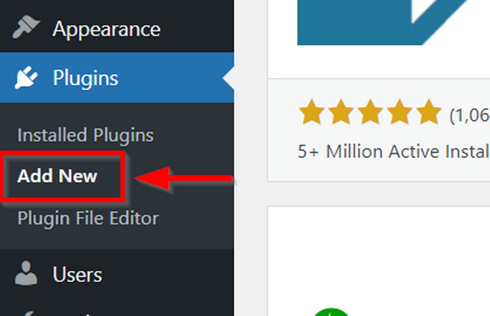 Adicionar novos plug-ins