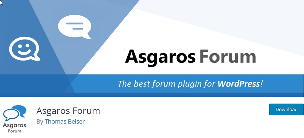 Captură de ecran Asgaros Forum