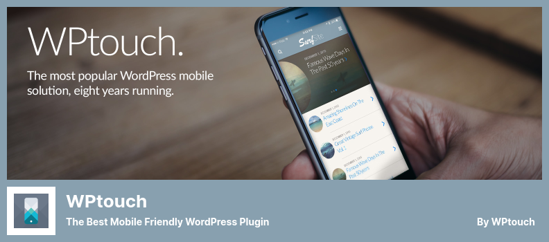 WPtouch Plugin - Cel mai bun plugin WordPress prietenos cu dispozitivele mobile