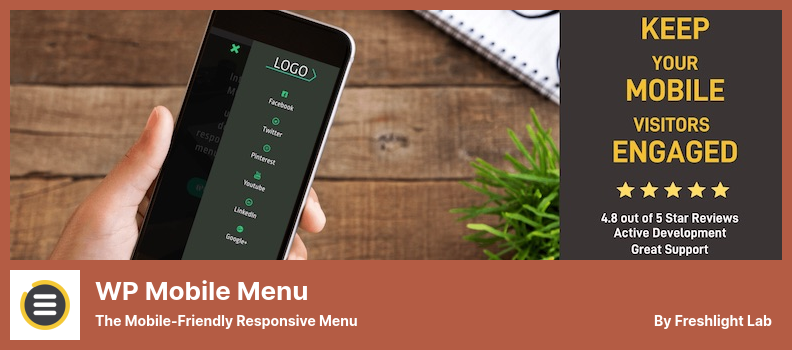 WP Mobile Menu Plugin - القائمة المستجيبة الصديقة للجوال