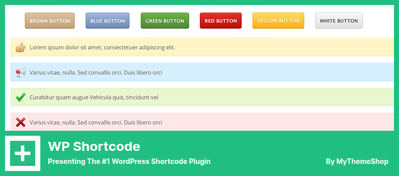 Plugin WP Shortcode - Presentazione del plug-in Shortcode n. 1 di WordPress