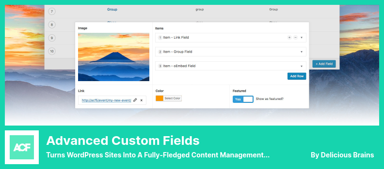 Plugin Advanced Custom Fields - Trasforma i siti WordPress in un vero e proprio sistema di gestione dei contenuti