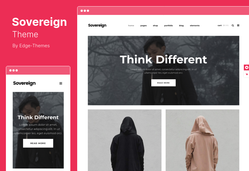 ธีม Sovereign - ร้านแฟชั่นและเสื้อผ้าขั้นต่ำ WooCommerce Theme