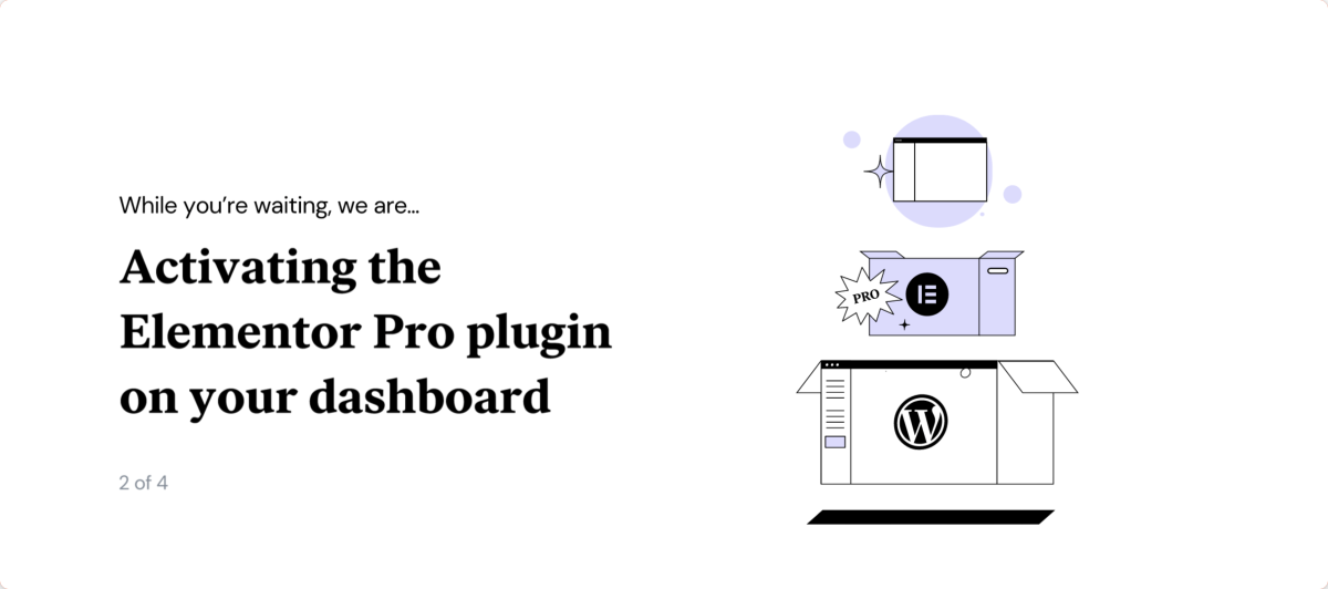 Mengaktifkan plugin Elementor Pro.
