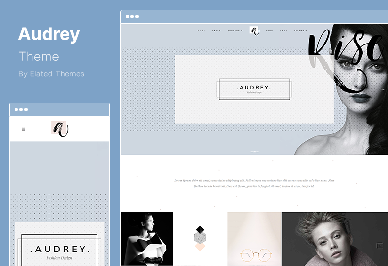 Tema Audrey - Tema de moda de WordPress