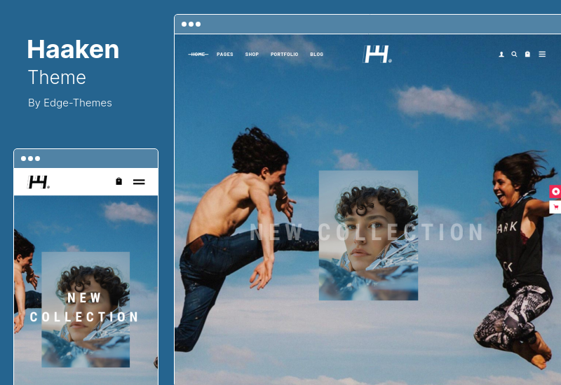 Haaken Theme - ธีม WordPress ร้านแฟชั่น