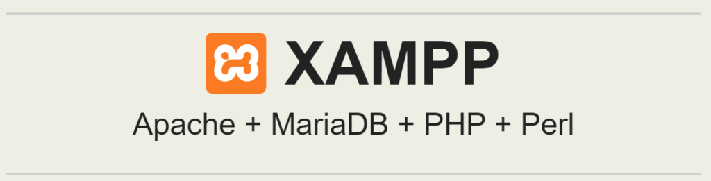 XAMPP ana sayfası